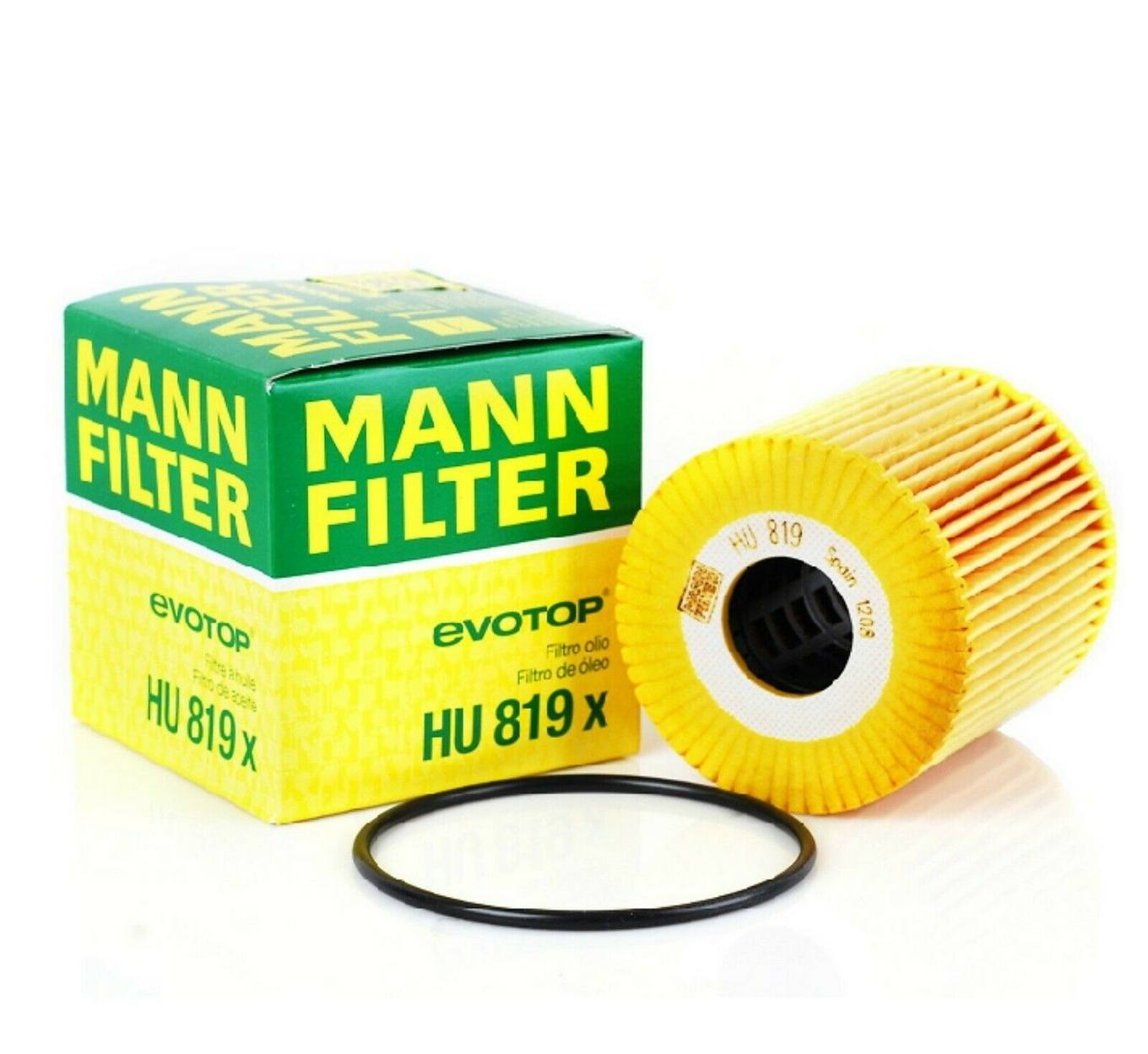 MANN-FILTER マンフィルター オイルフィルター VOLVO XC90 CB5254AW B525 (純正品番:1275810) HU819X